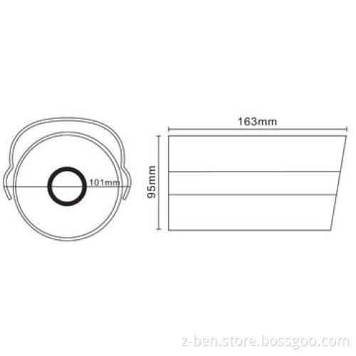 Long Range IR Waterproof Camera with 50m IR Distance and Optional Sony/Sharp CCD CMOS Image Sensor